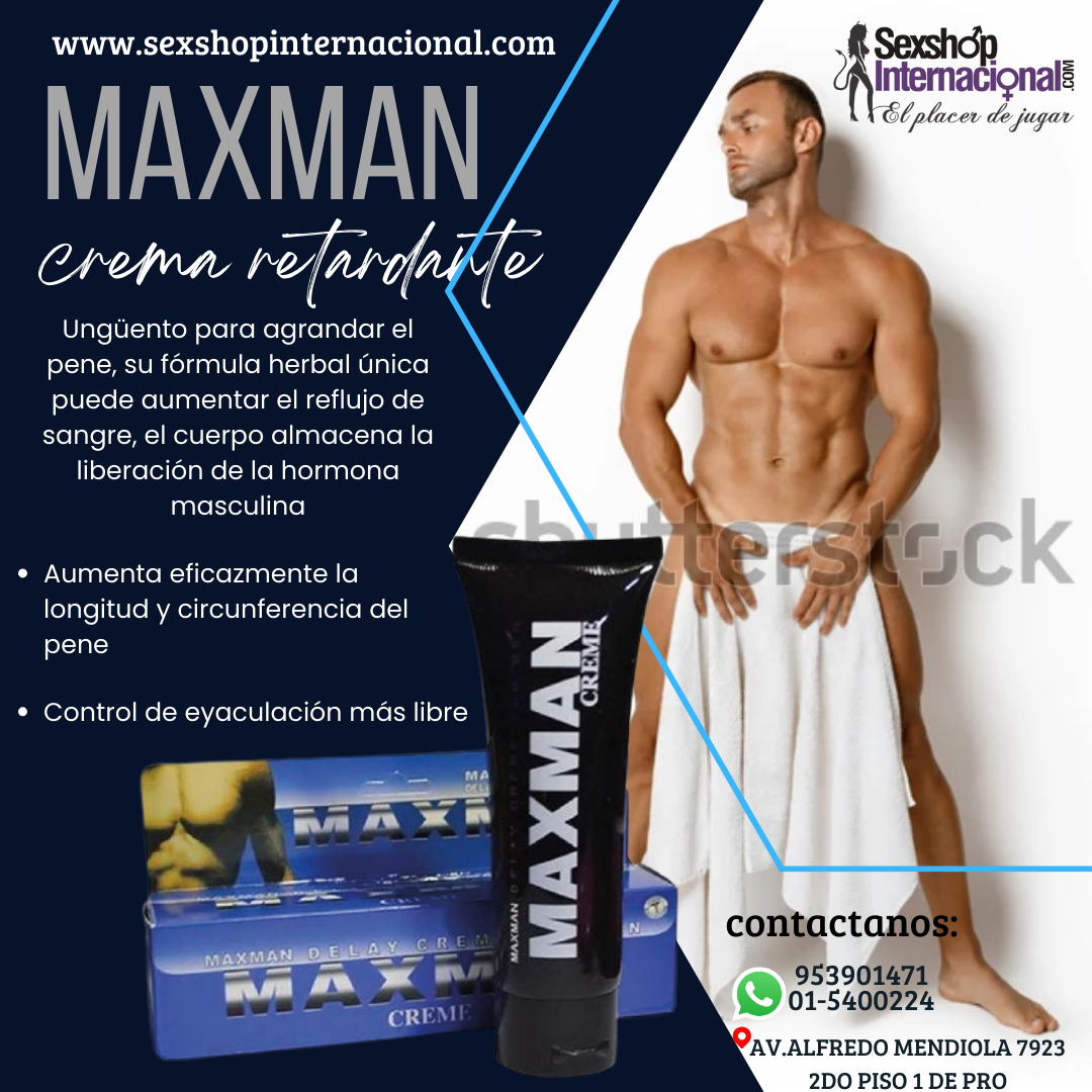 MAXMAN CREMA DE AGRANDAMIENTO